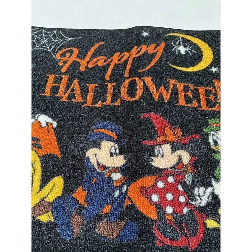 Disney Mickey Minnie Pluto Donald Daisy Goofy Halloween Accent Rug 20